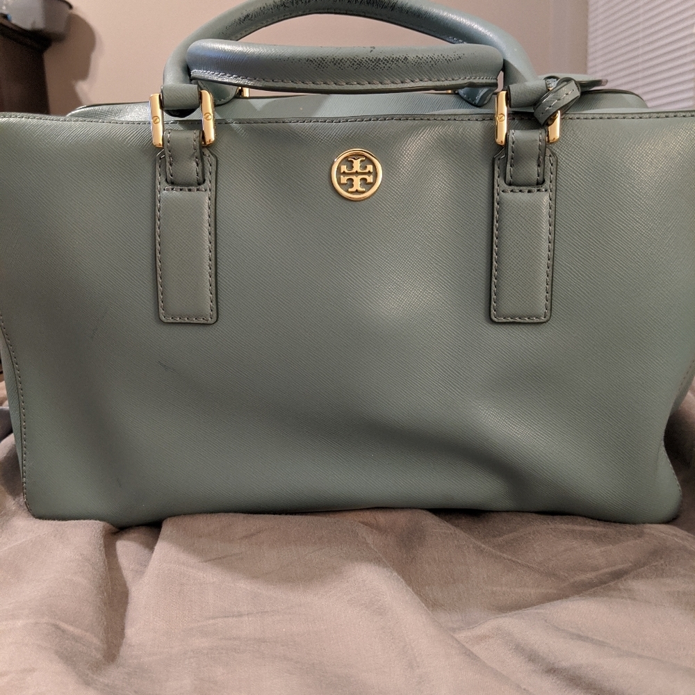 Tory Burch Saffiano Satchel